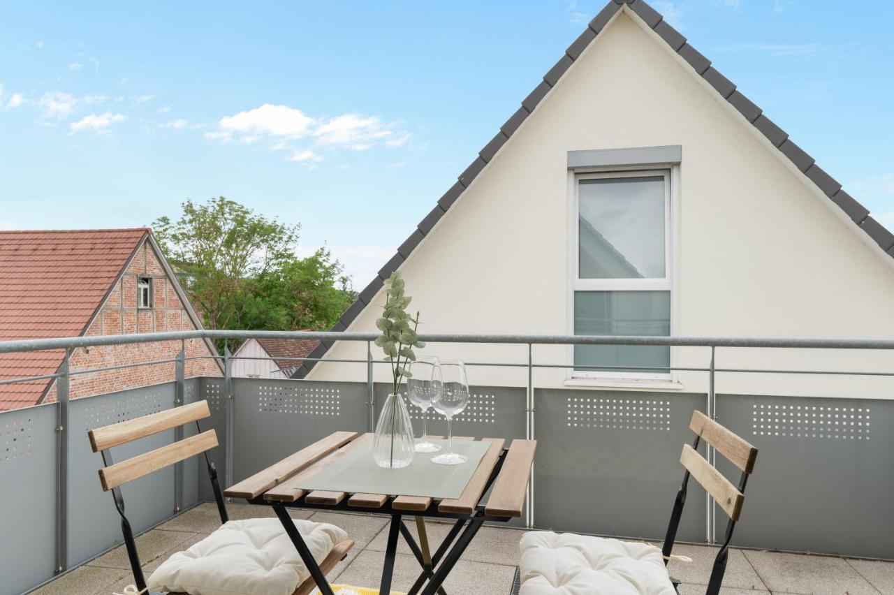 Design-Apartment - Kueche - Balkon - Tiefgarage Leinfelden-Echterdingen Eksteriør bilde