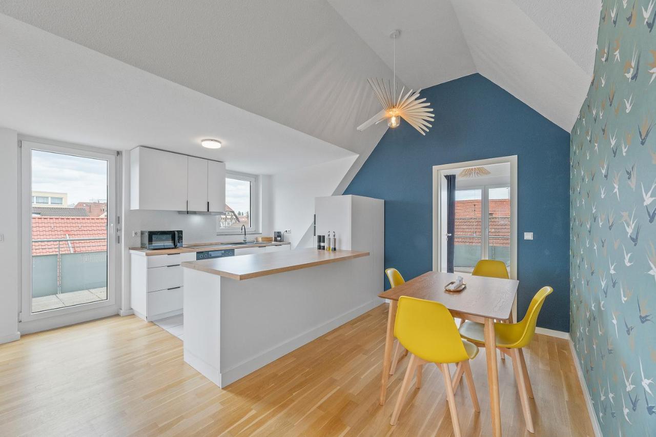 Design-Apartment - Kueche - Balkon - Tiefgarage Leinfelden-Echterdingen Eksteriør bilde