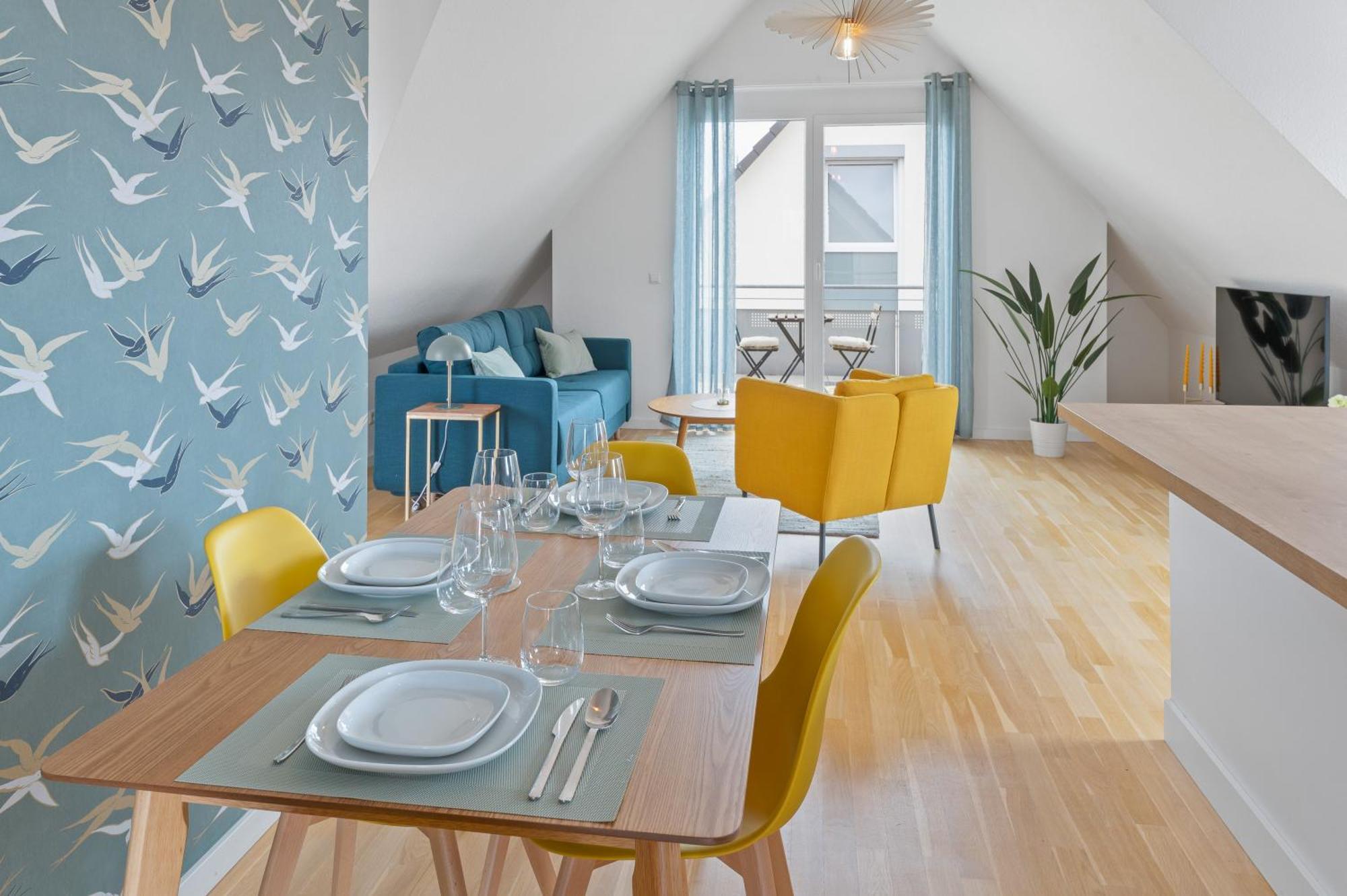 Design-Apartment - Kueche - Balkon - Tiefgarage Leinfelden-Echterdingen Eksteriør bilde