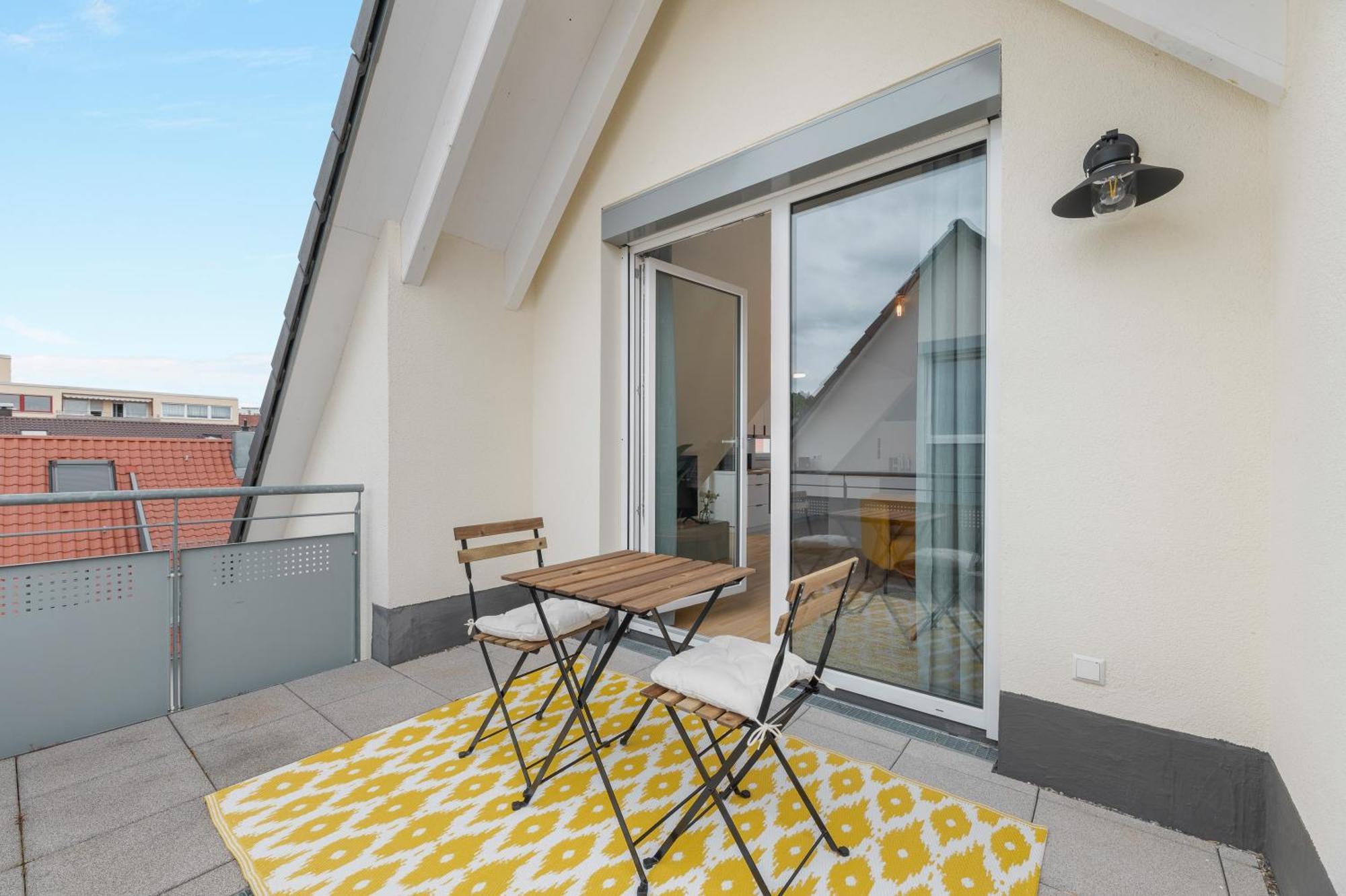Design-Apartment - Kueche - Balkon - Tiefgarage Leinfelden-Echterdingen Eksteriør bilde